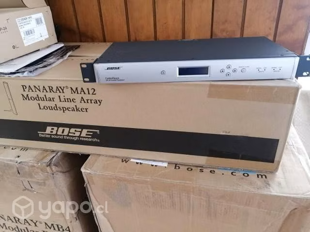 Equipamiento Audio Bose, línea profesional