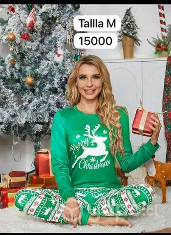 Pijama navidad pareja - Imagen 2