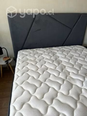 Cama de 2 plazas + Respaldo - Imagen 2