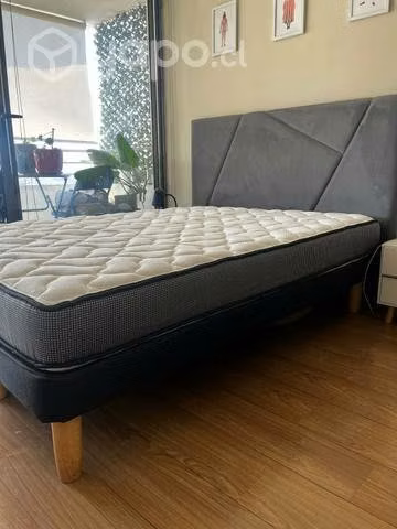 Cama de 2 plazas + Respaldo - Imagen 4
