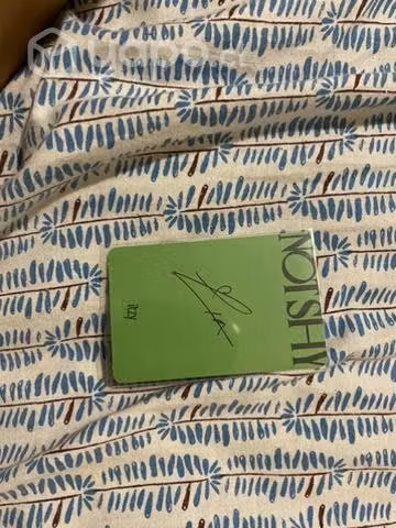 Photocard itzy