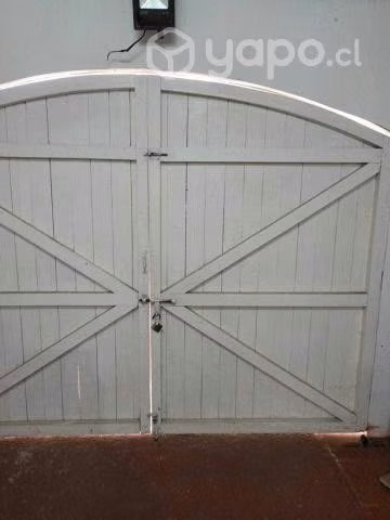 Porton de madera