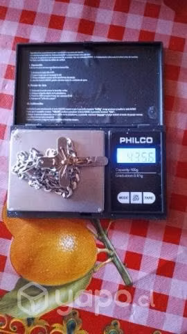 Cadena de plata