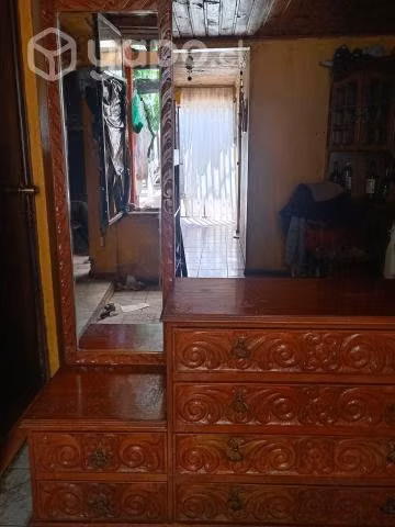 mueble antiguo impecable con espejo - Imagen 2