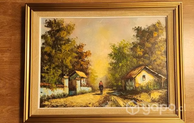 Cuadros oleo/cobre
