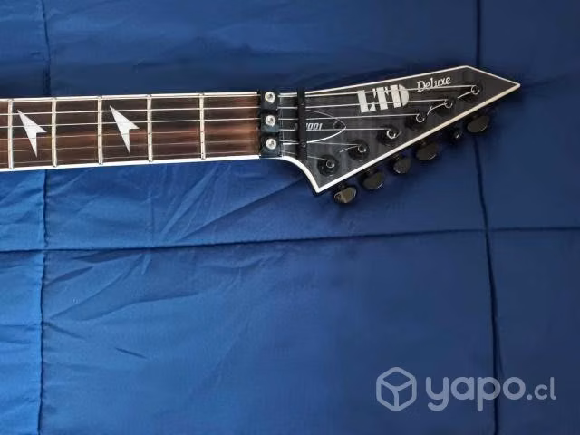 Guitarra Eléctrica ESP LTD M-1001 See Thru Black