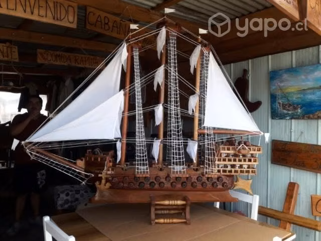 Barco de madera Galeón Español