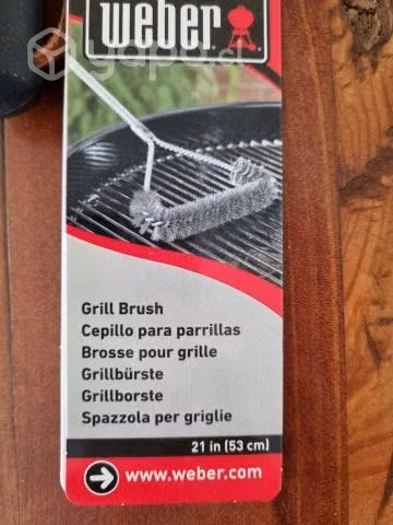 Cepillo para limpar parrillas 53 cm - Weber - Imagen 2