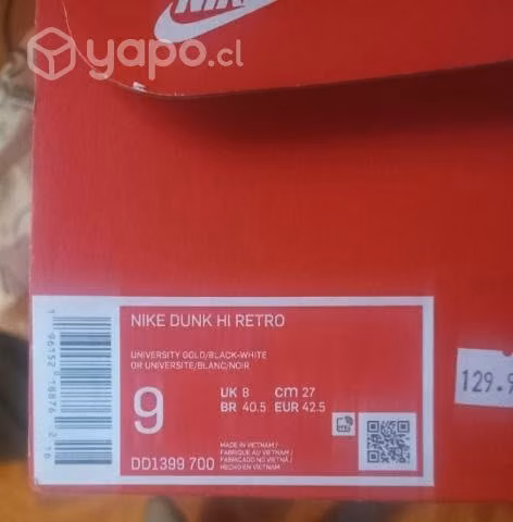 Nike dunk hi retro - Imagen 2