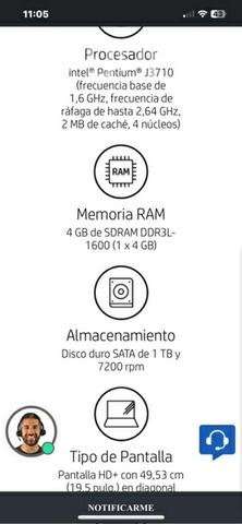 Computador all in one hp 20-c403La - Imagen 6