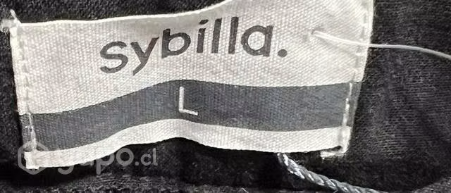 Mini Falda Plizada Elástica Marca Sybilla Talla L - Imagen 3