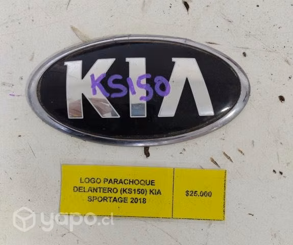 Logo Parachoque Delanter (KS150) Kia Sportage 2018
