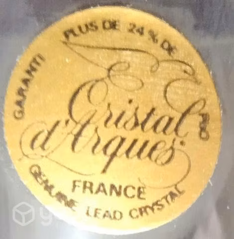 Copas de cristal D'ARQUES para champagne - Imagen 2