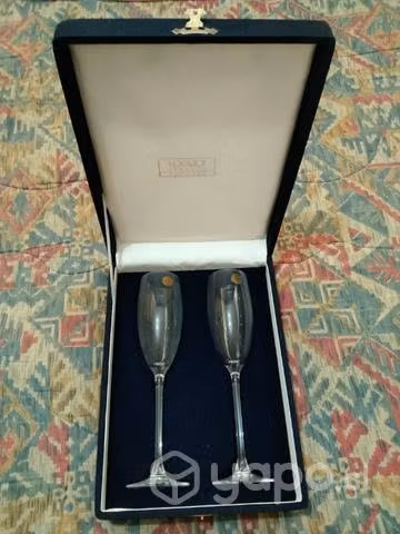 Copas de cristal D'ARQUES para champagne - Imagen 3