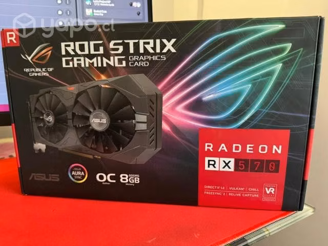 Amd Asus Rog Strix Radeon Rx 570 Oc Edition 8gb