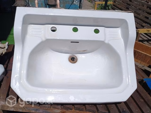 Lavamano Loza Antiguo con pedestal