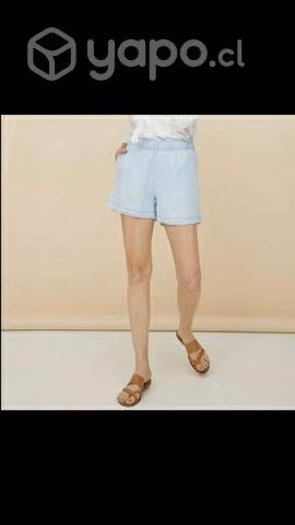 Short elasticado talla L