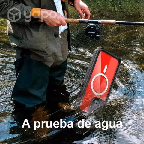 Carcasa Iphone 15 Pro Sumergible Waterproof Black