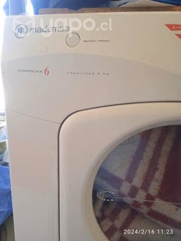 Secadora de ropa y estufa a gas