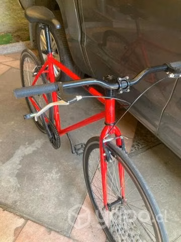 Bicicleta fixie aro 28 marca scoop - Imagen 2