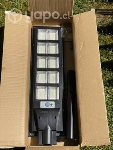 Foco solar 250 watts control remoto soporte metal