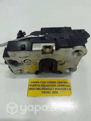 Chapa Con Cierre Central Pta del der Dokker 2020