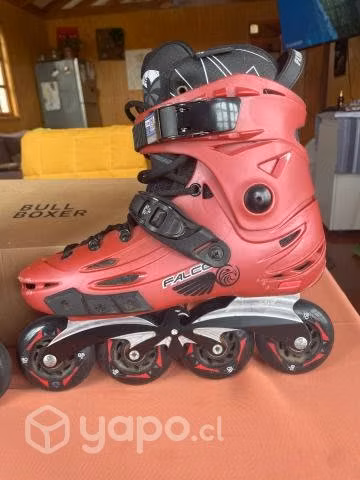 Roller Patin Flying Eagle F6S Falcon Rojo