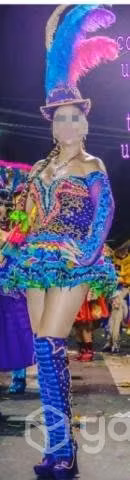 Traje Figura China Morena