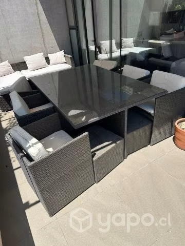 Comedor terraza 6 personas - Imagen 3