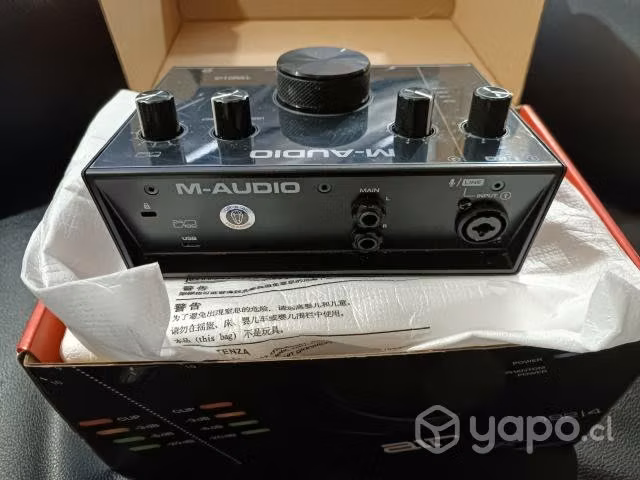Interfaz M audio