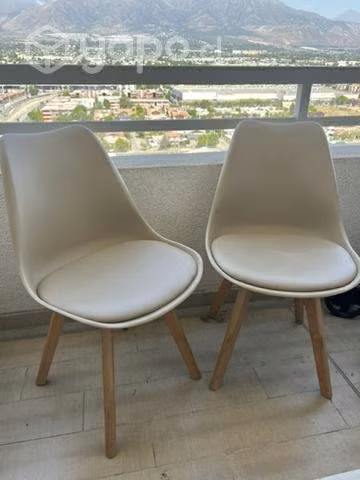 Sillas patas de madera - Imagen 4