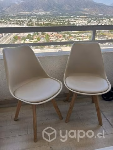 Sillas patas de madera - Imagen 3