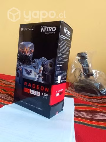 Tarjeta de video rx 470 4gb