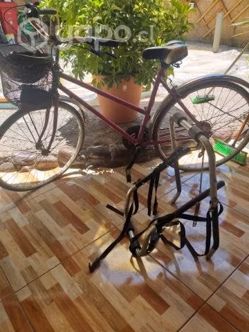 Bicicleta mas portabicicleta