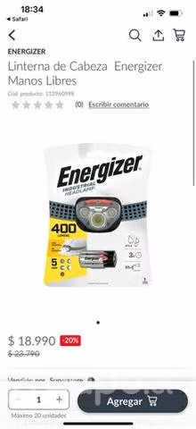 Linterna energizer - Imagen 3