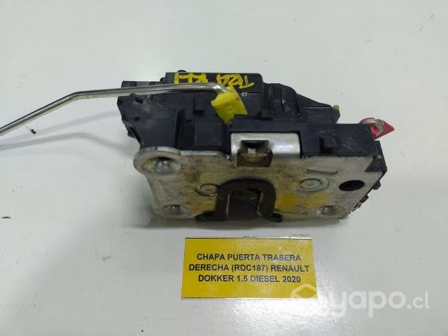 Chapa Puerta Trasera Derecha (RDC187) Dokker 2020