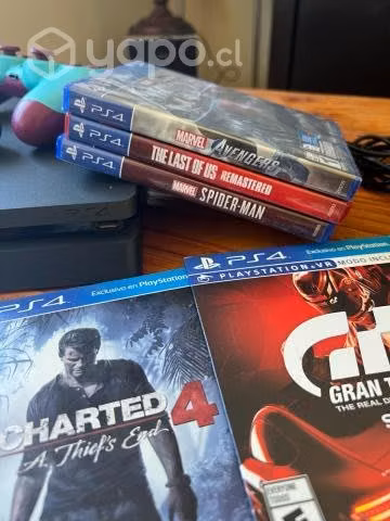 PS4 1TB + Juegos - (Precio Conversable)
