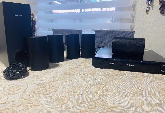 Home Theater Philips 5 parlantes