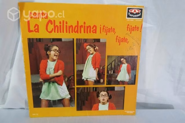 Disco de Vinilo Canta La Chilindrina ¡Fíjate