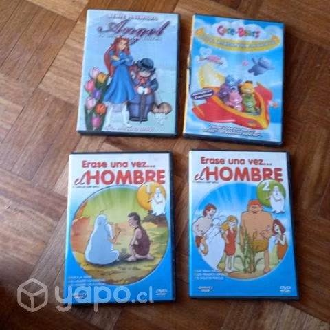 DVDs infantiles y otros (diferentes precios)
