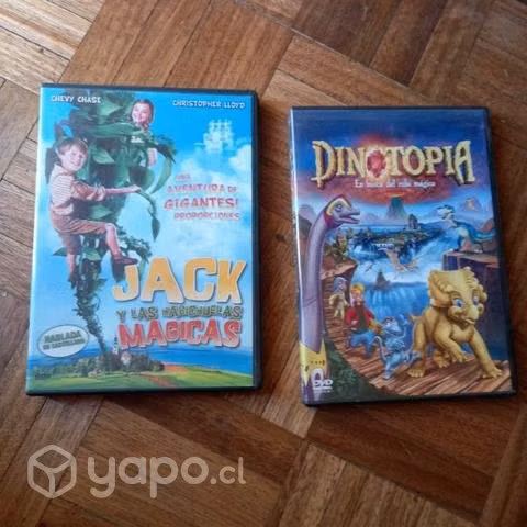 DVDs infantiles y otros (diferentes precios)