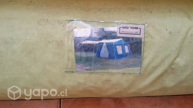 Carpa dos ambientes 8 personas