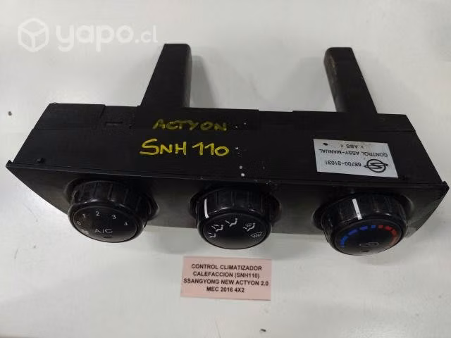 Control Climatizador Calefacción (SNH110) SSangyon