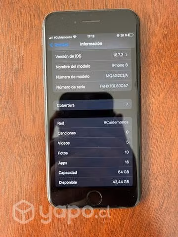 IPhone 8 64GB excelente estado - Imagen 5