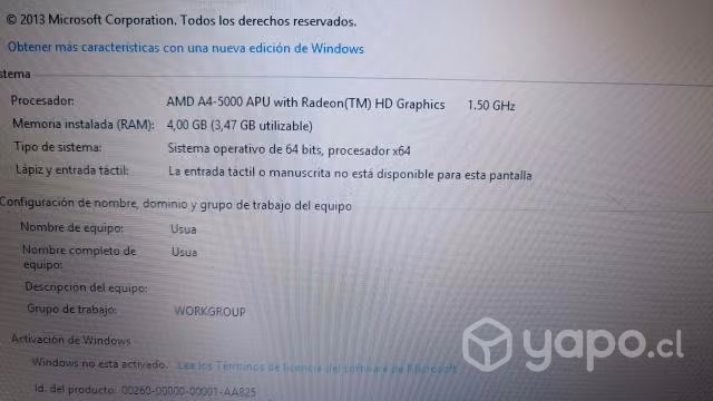Notebook hp - Imagen 2