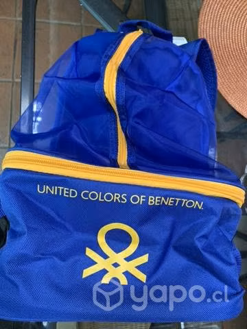 Original mochila color of benetton nueva - Imagen 4
