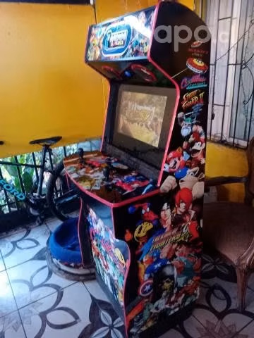 Maquinas árcade botones con flipper