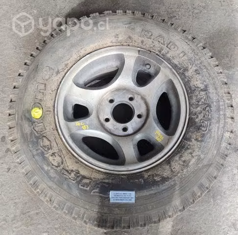 Llanta Aluminio C/Neum 235 75 R15 (FRC183) Ranger