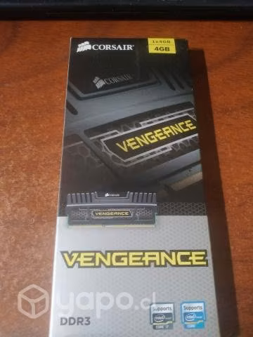 Memoria Ram DDR3 4GB 1600Mhz NUEVA