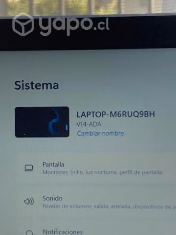 Notebook Lenovo
